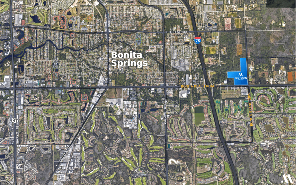 Site Map Midtown at Bonita Springs